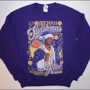 Kobe Bryant Lakers Merry Swishmas Sweatshirt